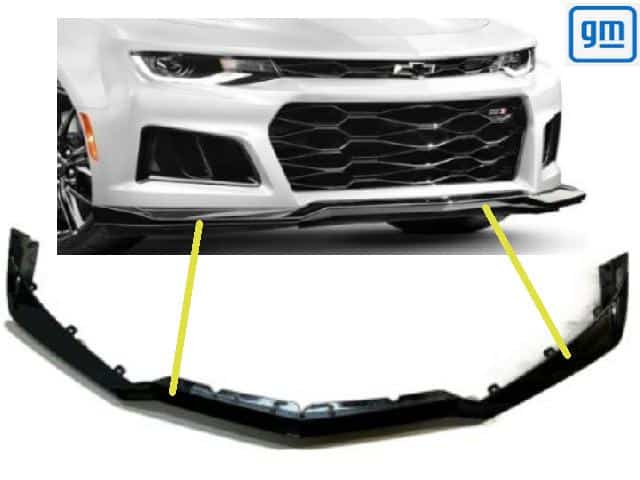 Spoiler Lower front: Camaro 2018- 22 ZL1